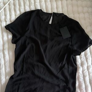 Revolve sheer black top